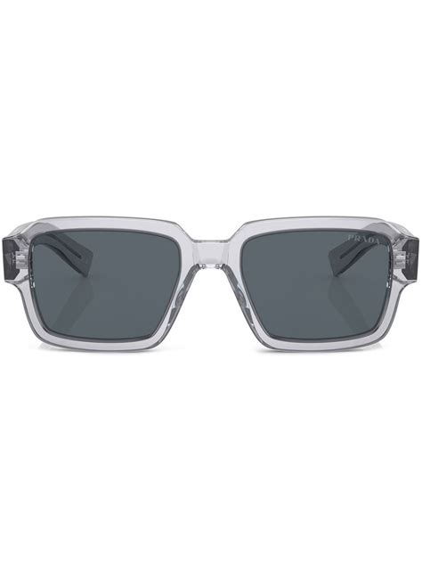 prada clear frame sunglasses|Prada transparent eyeglasses.